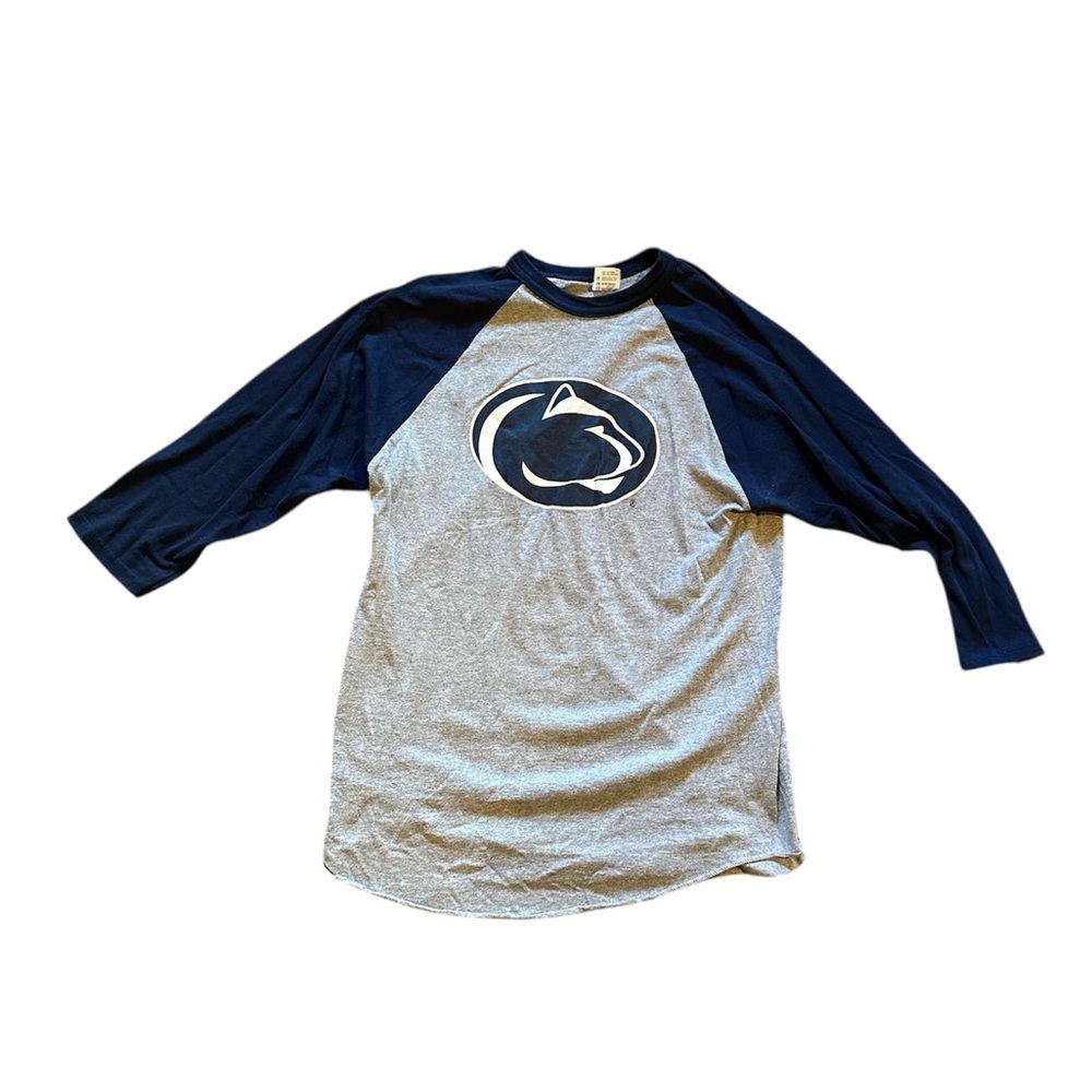 Women’s Navy and Gray Baseball Shirt